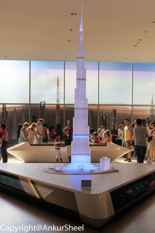 Model of Burj Khalifa
