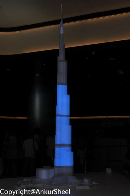 Model of the Burj Khalifa - Dark