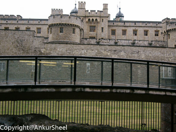 Front View of Tower Of London